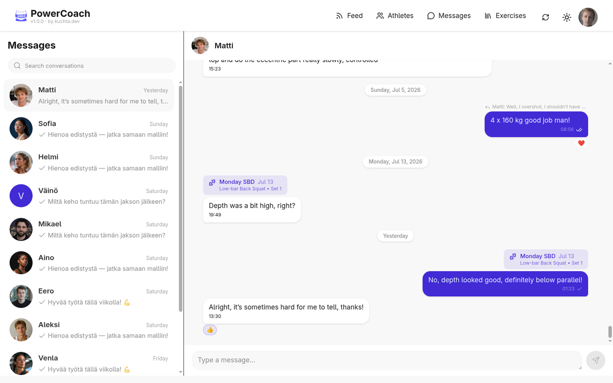 The conversation
